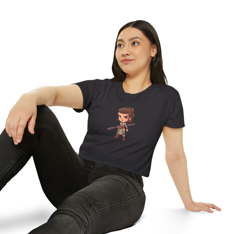 Rey Skywalker Women's Festival Crop Top - Fandom-Made