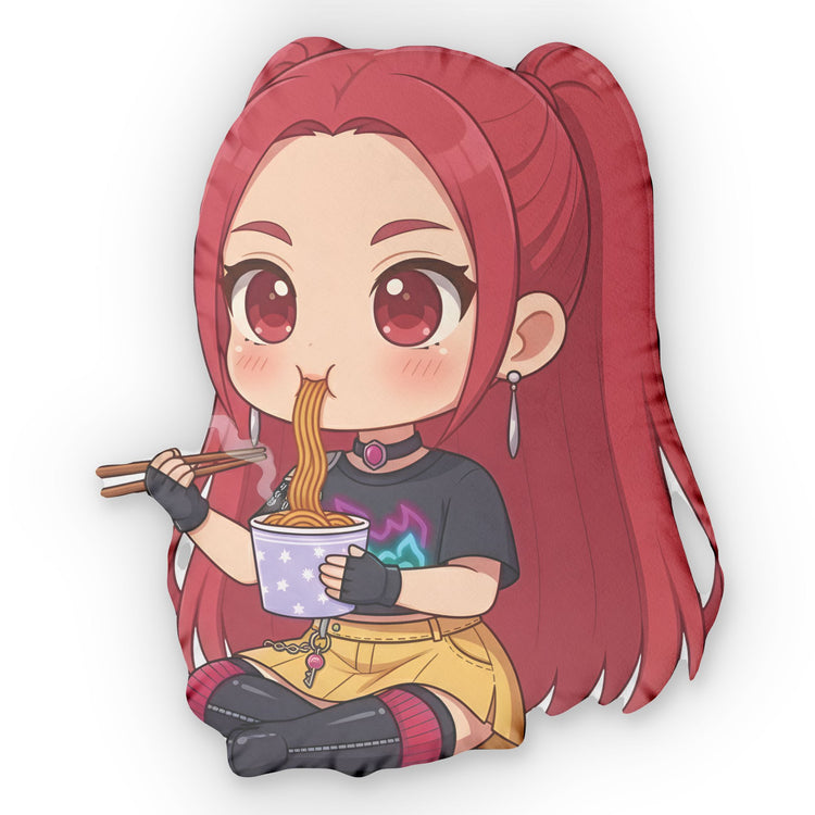 Ramen Time Mira-Shaped Pillow