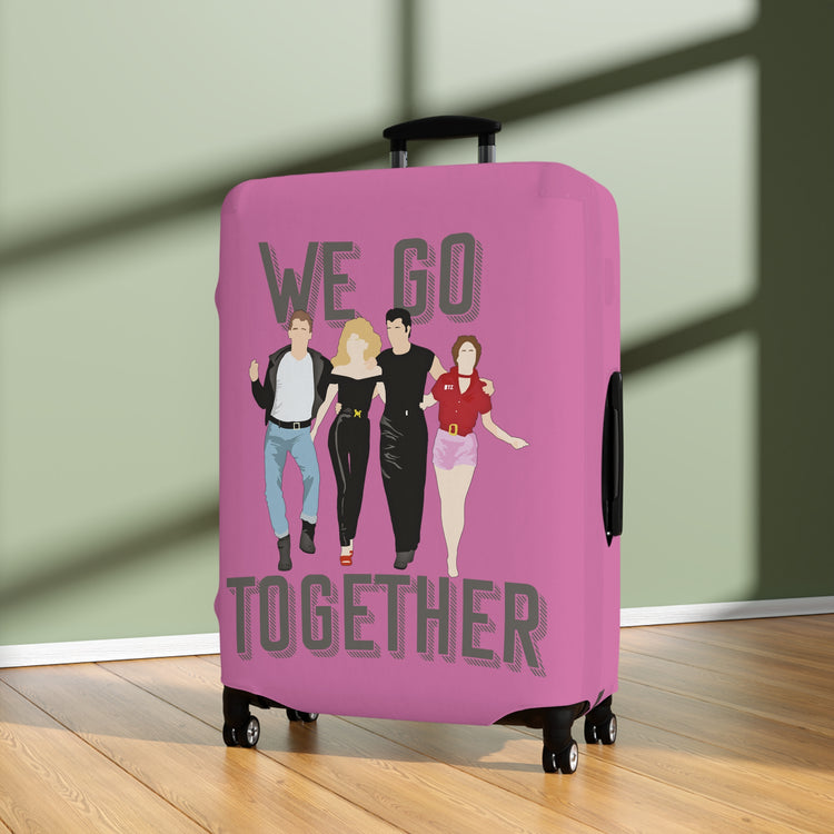 We Go Together Luggage Cover - Fandom-Made