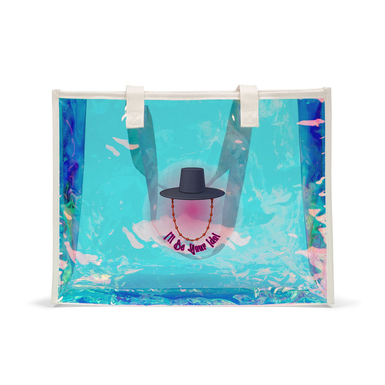 I'll Be Your Idol Holographic Tote Bag
