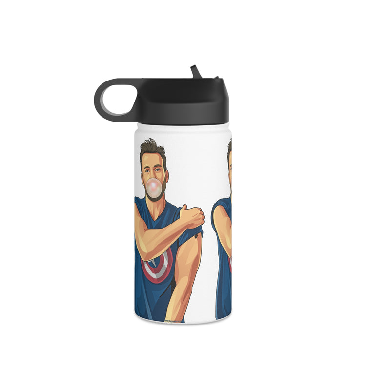 Chris Evans Water Bottle - Fandom-Made