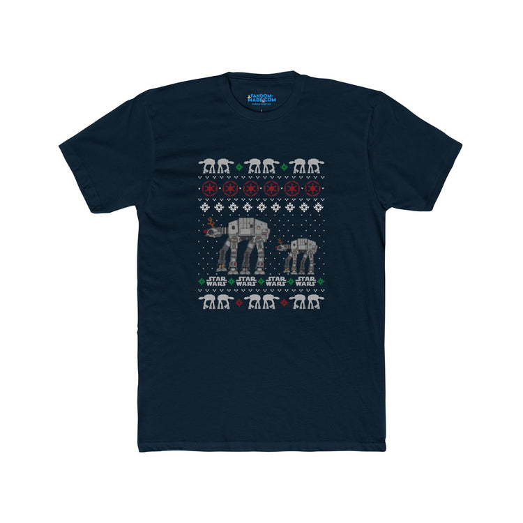 Ata Boy Ugly Christmas Men’s Fitted T-Shirts