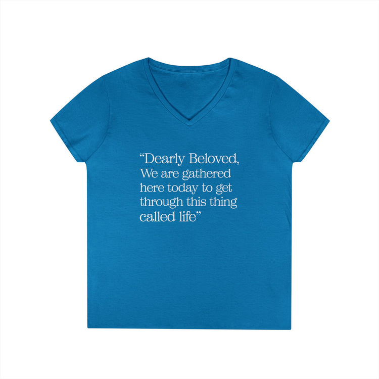 Dearly Beloved V-Neck Tee