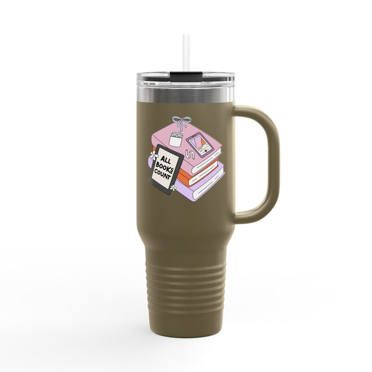 All Books Count Insulated Tumbler