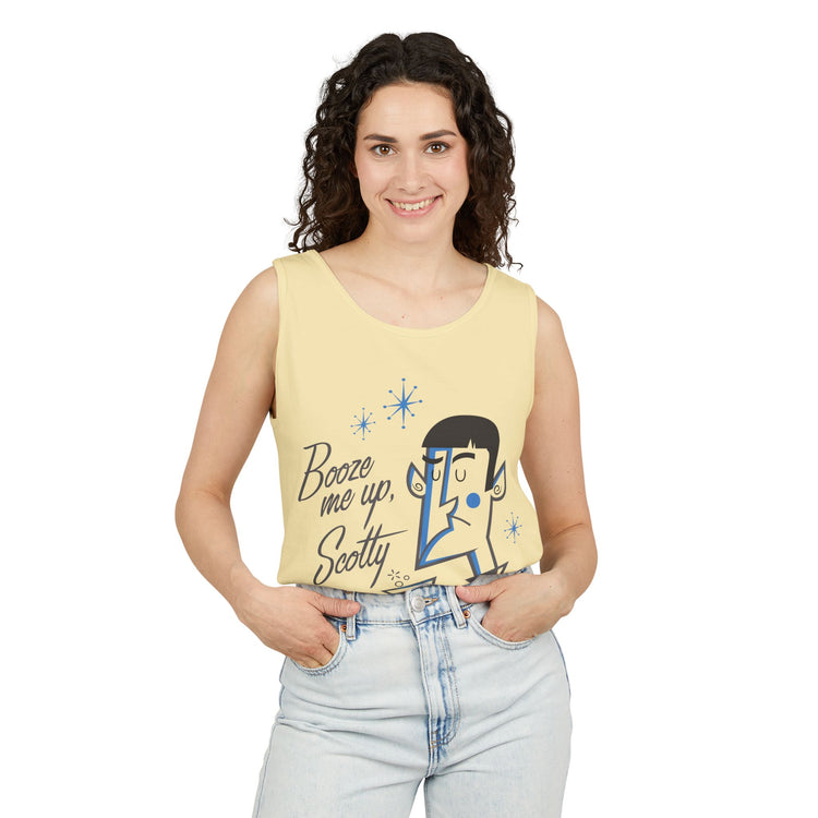 Booze Me Up Scotty Tank Top - Fandom-Made