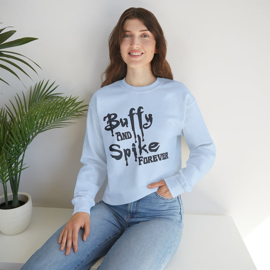 Buffy and Spike Forever Unisex Sweatshirt - Fandom-Made