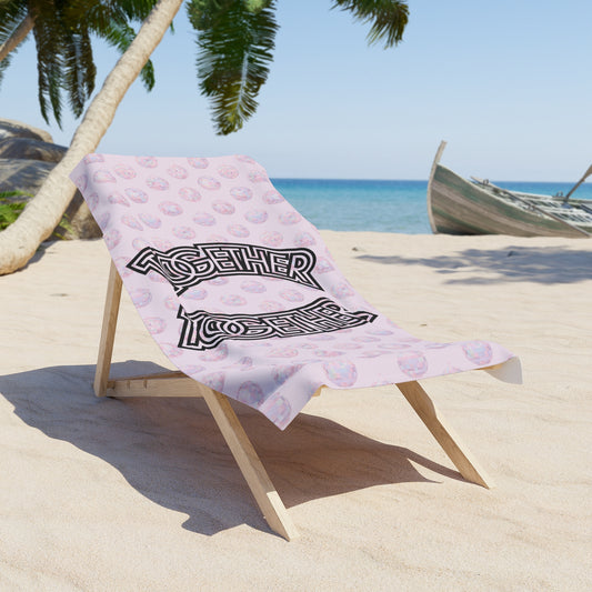 Together Beach Towel - Fandom-Made