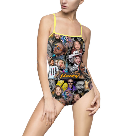 Post Malone One-piece Swimsuit - Fandom-Made