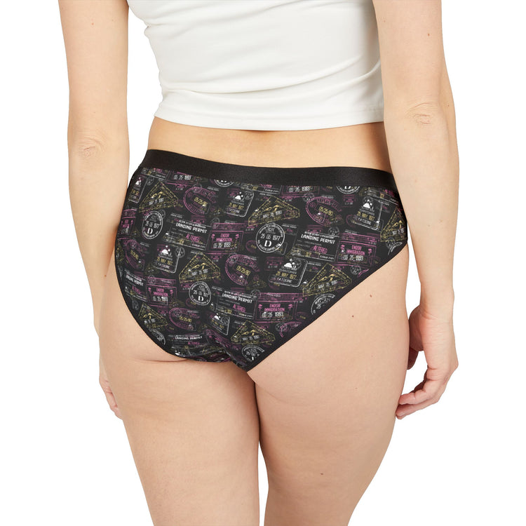Galaxy Passport Stamps Panties - Fandom-Made