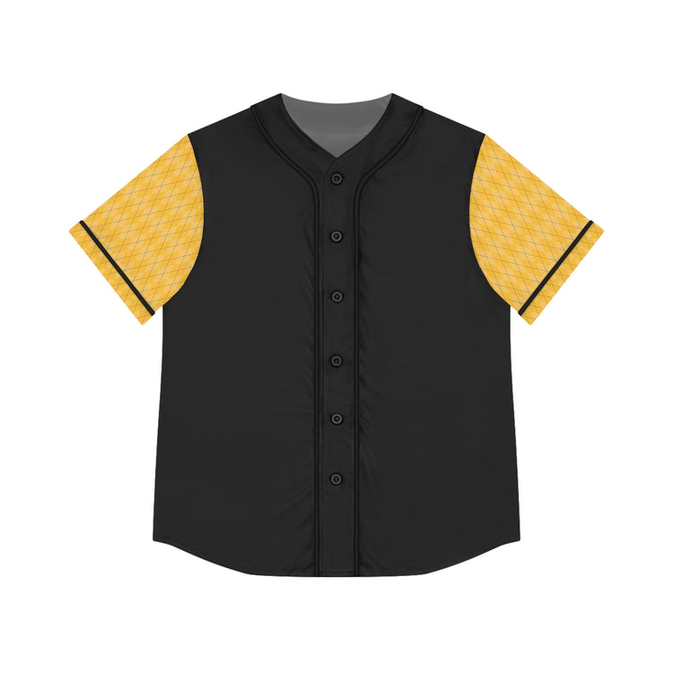 Hufflepuff Embroidery Design Women's Baseball Jersey - Fandom-Made