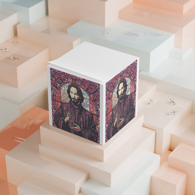 Saint Keanu Note Cube - Fandom-Made
