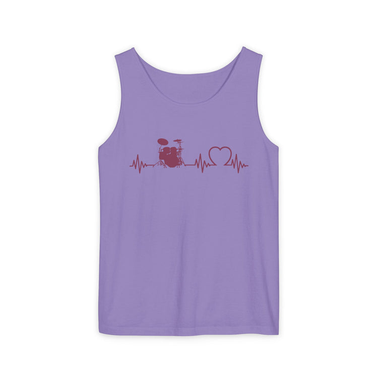 My Heart Beats For Drummers Tank Top - Fandom-Made