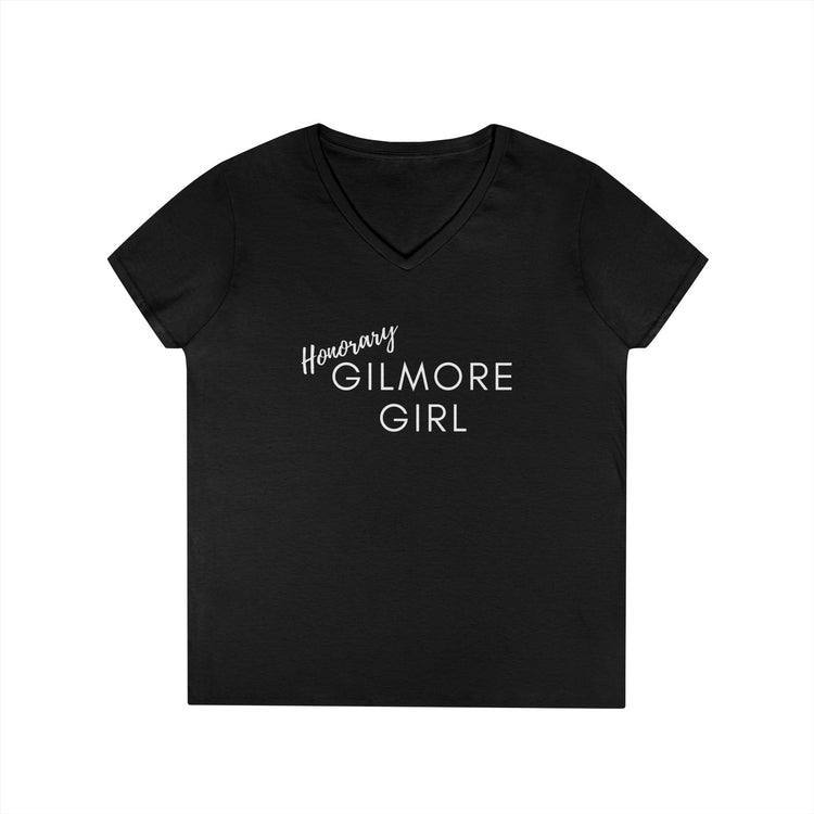 Honorary Gilmore Girl V-Neck Tee - Fandom-Made