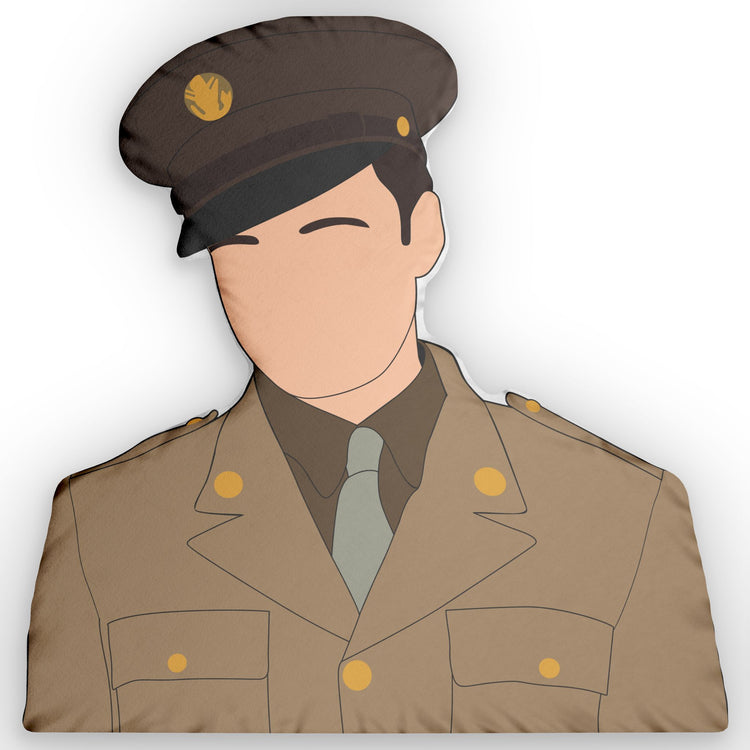 Bucky Barnes Reporting For Duty-Shaped Pillow - Fandom-Made