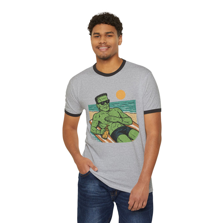 Frank N. Stein Ringer T-Shirt - Fandom-Made