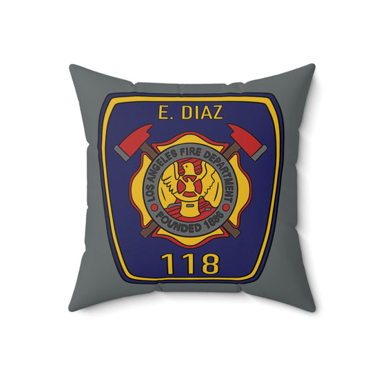 Eddie Diaz Square Pillow - Fandom-Made