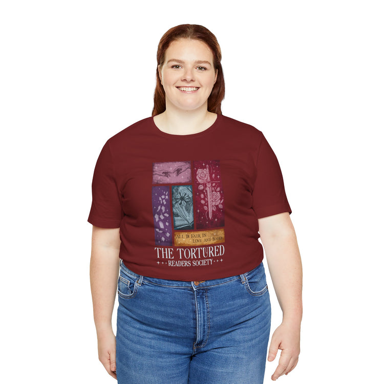 The Tortured Readers Society Unisex T-Shirt - Fandom-Made