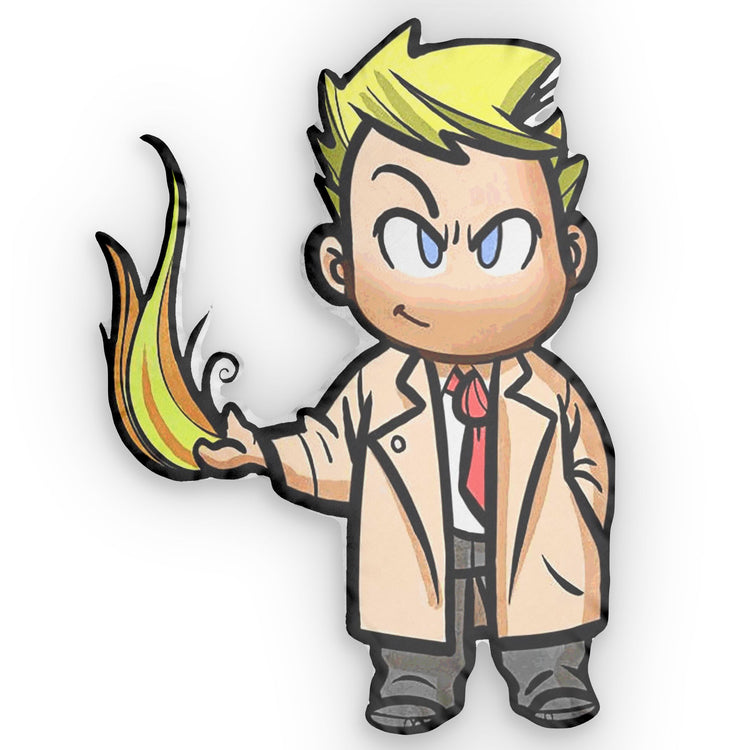 John Constantine-Shaped Pillow - Fandom-Made