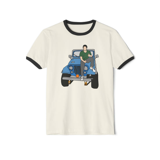 Stiles Stilinski And Jeep Ringer T-Shirt - Fandom-Made