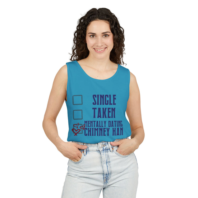 Mentally Dating Chimney Han Tank Top - Fandom-Made