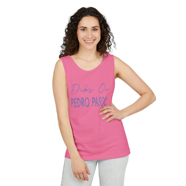 Dibs On Pedro Pascal Tank Top - Fandom-Made