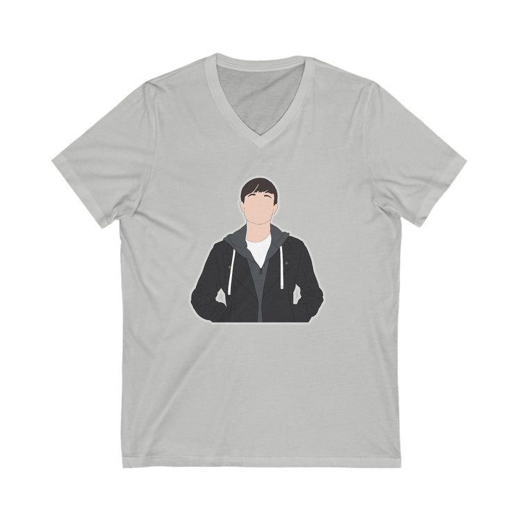 Viktor Hargreeves V-Neck Tee - Fandom-Made