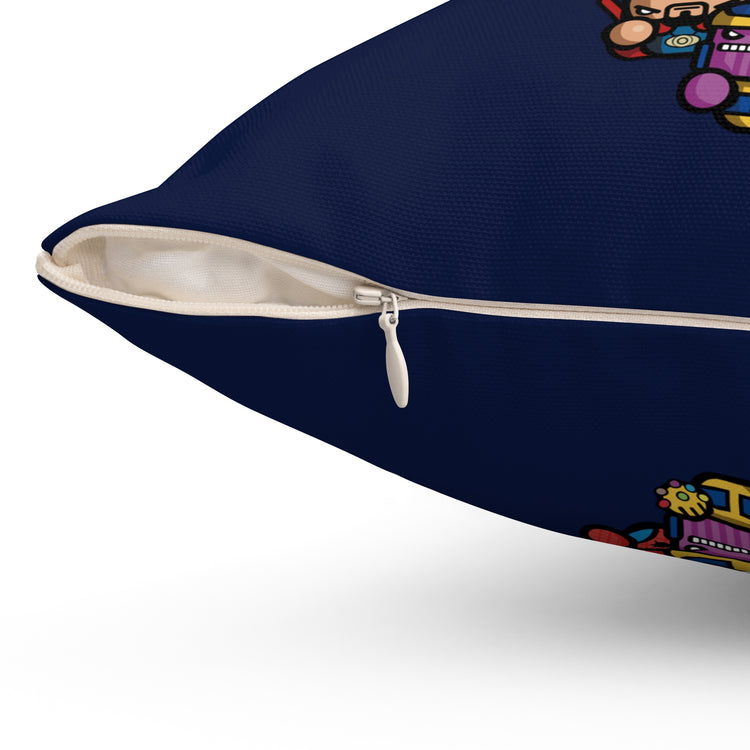 Marvelaholic Square Pillow - Fandom-Made