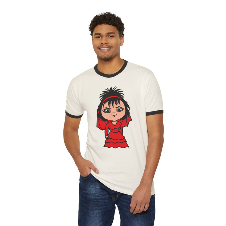 Lydia Deetz Ringer T-Shirt - Fandom-Made