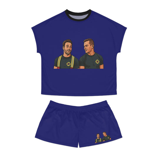 Diaz Buckley Women's Short Pajama Set - Fandom-Made