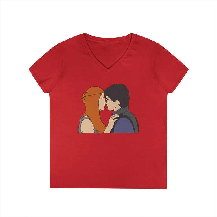 Ginny & Harry V-Neck Tee - Fandom-Made