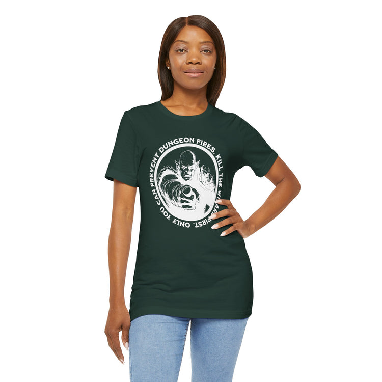 Prevent Dungeon Fires T-Shirt - Fandom-Made