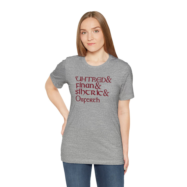 The Last Kingdom Names T-Shirt - Fandom-Made