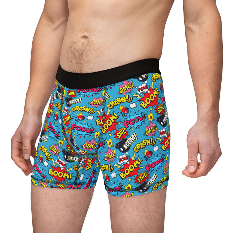 Comic Sounds Men's Boxers - Fandom-Made