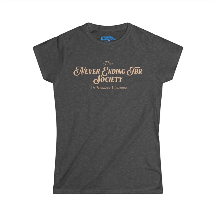 To Be Read Society T-Shirt - Fandom-Made