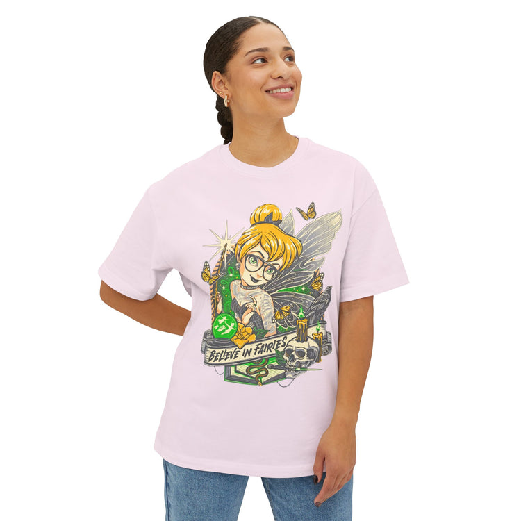 Alternative Tinkerbell Unisex Oversized Boxy Tee