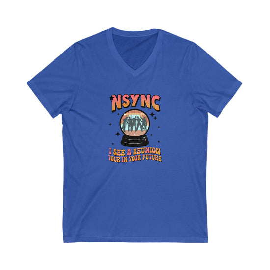 *NSYNC Reunion V-Neck Tee - Fandom-Made