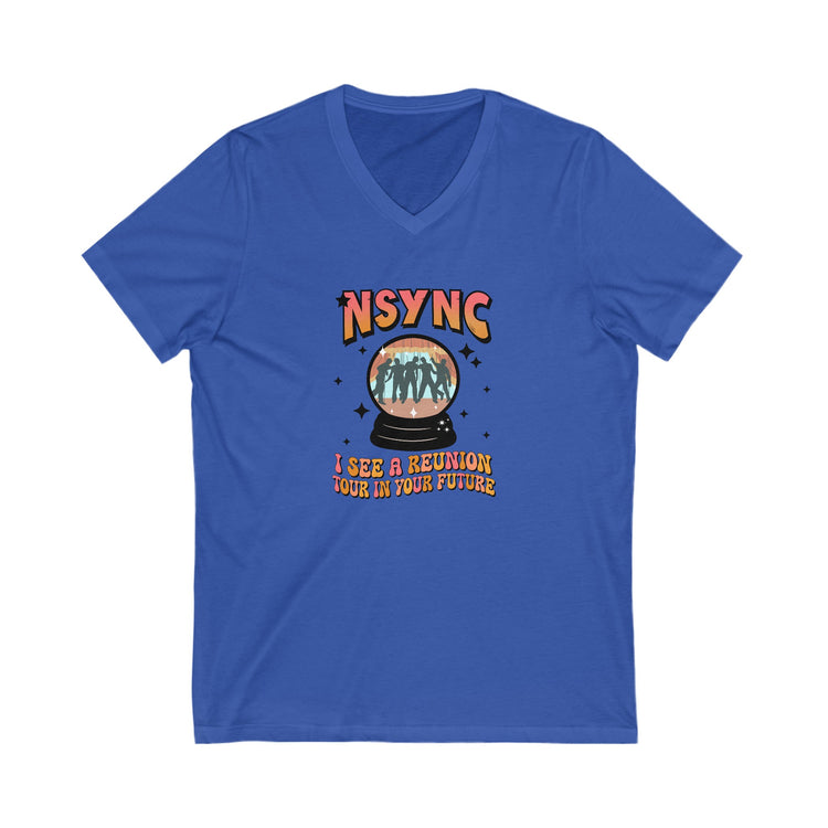 *NSYNC Reunion V-Neck Tee - Fandom-Made