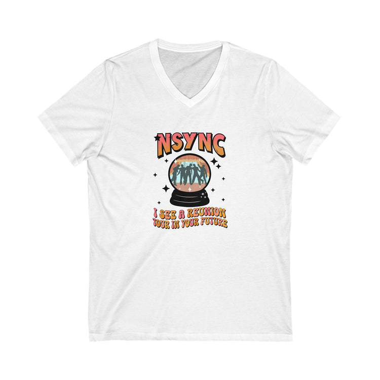 *NSYNC Reunion V-Neck Tee - Fandom-Made