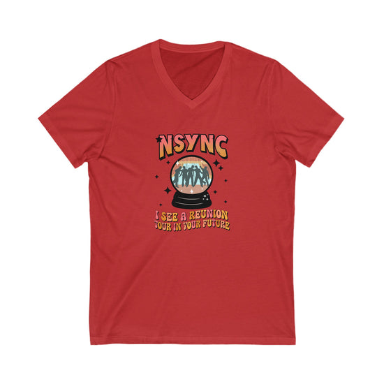 *NSYNC Reunion V-Neck Tee - Fandom-Made