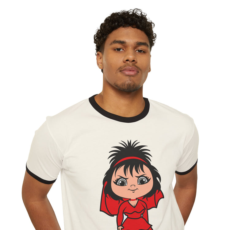 Lydia Deetz Ringer T-Shirt - Fandom-Made