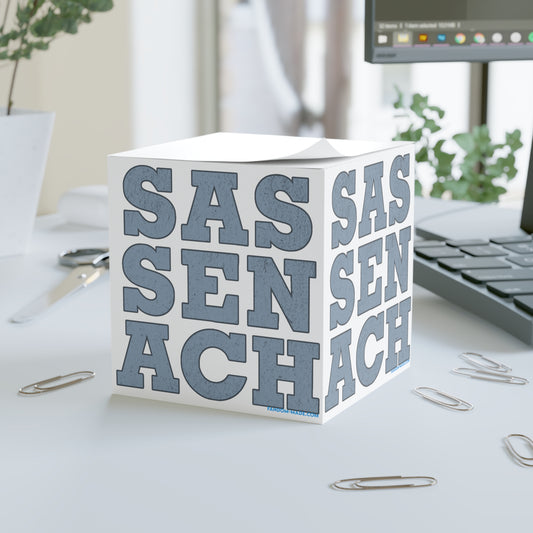 Sassenach Note Cube - Fandom-Made