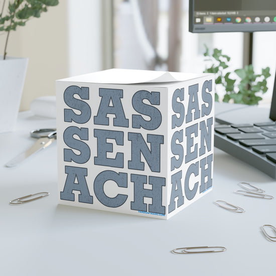 Sassenach Note Cube - Fandom-Made