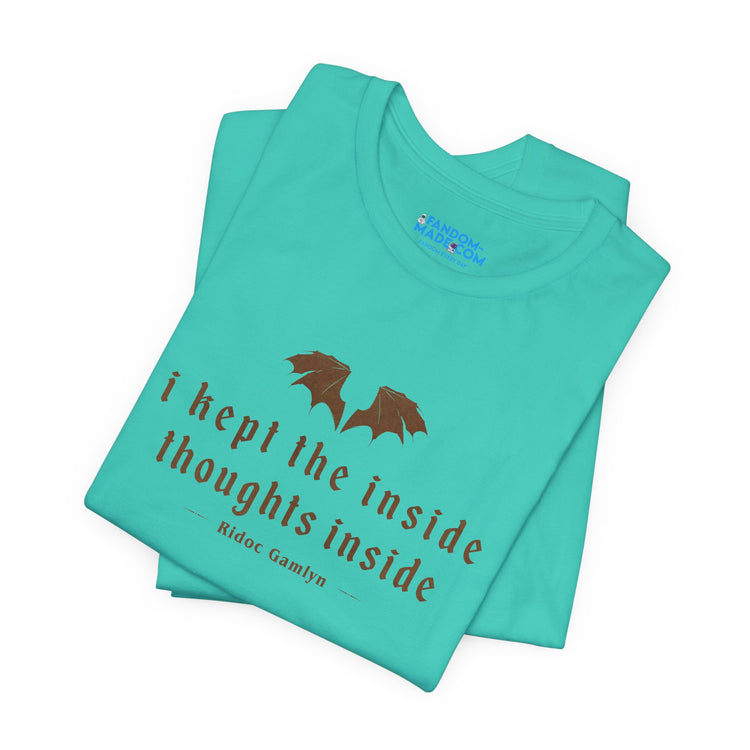 Thoughts Inside Unisex T-Shirt - Fandom-Made