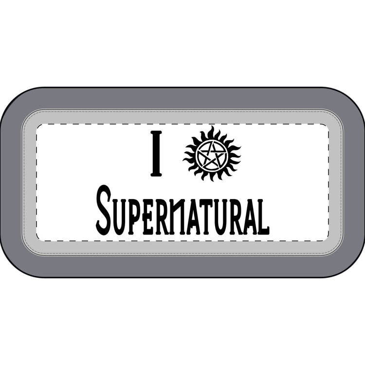 I Love Supernatural Anti-Possession Edition Pencil Case