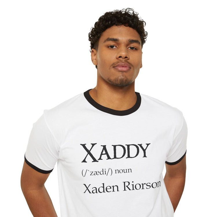 Xaddy Unisex Ringer T-Shirt - Fandom-Made