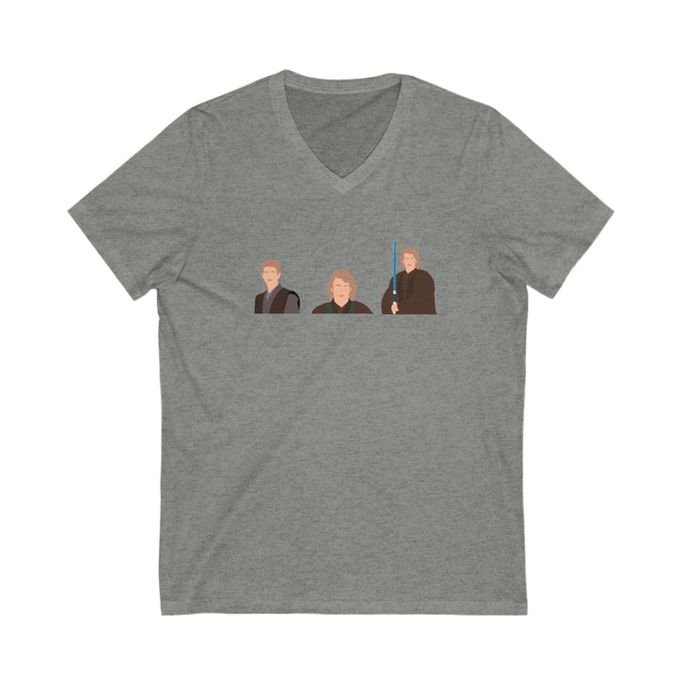 Anakin Skywalker V-Neck Tee - Fandom-Made