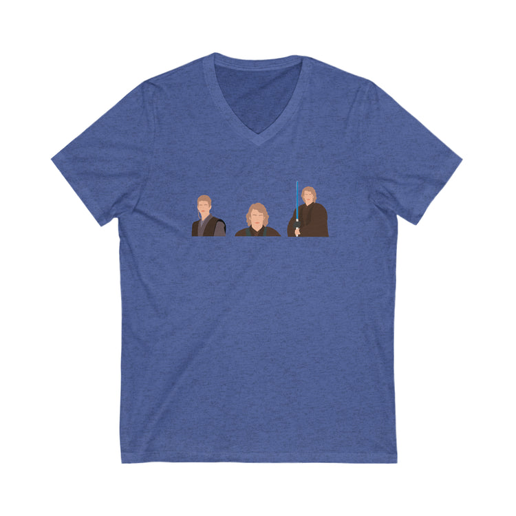 Anakin Skywalker V-Neck Tee - Fandom-Made