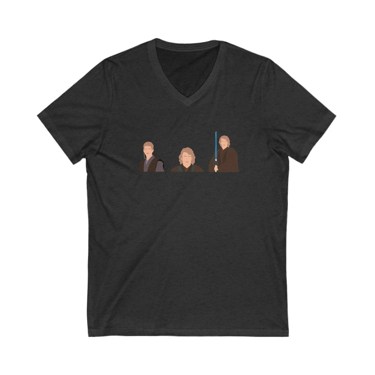 Anakin Skywalker V-Neck Tee - Fandom-Made