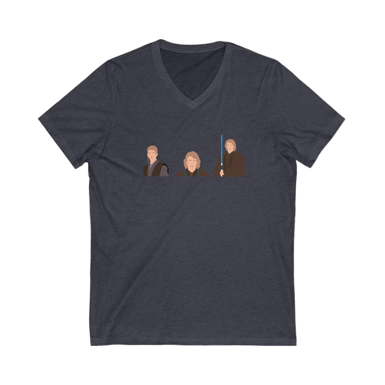 Anakin Skywalker V-Neck Tee - Fandom-Made