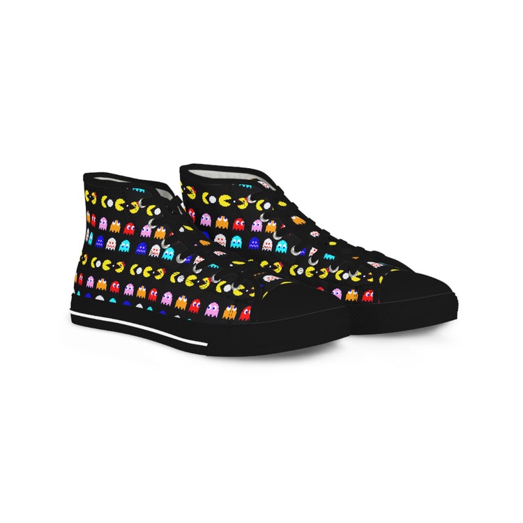 PacMan Men’s High-Top Sneakers - Fandom-Made